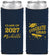 Custom Graduation Neoprene Slim Can Coolers - Class Of 2027 Congrats | 130027