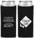 Custom Graduation Neoprene Slim Can Coolers - Class Of 2027 Caps Off | 130045