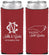 Custom Wedding Neoprene Slim Can Coolers - North Carolina | 132