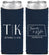Custom Wedding Neoprene Slim Can Coolers - North Dakota | 133