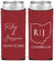 Custom Wedding Neoprene Slim Can Coolers - Ohio | 134