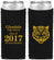 Custom Class Reunion Neoprene Slim Can Coolers - Class Of 2017 10 Year | 140000