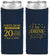 Custom Class Reunion Neoprene Slim Can Coolers - Class Of 2007 20 Year | 140006