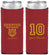 Custom Class Reunion Neoprene Slim Can Coolers - Class Of 2017 10 Year | 140015