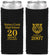 Custom Class Reunion Neoprene Slim Can Coolers - Class Of 2007 20 Year | 140016