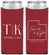 Custom Wedding Neoprene Slim Can Coolers - Utah | 143