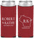 Custom Wedding Neoprene Slim Can Coolers - Wisconsin | 148