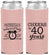 Custom Retirement Neoprene Slim Can Coolers - Off The Clock | 150000