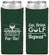 Custom Retirement Neoprene Slim Can Coolers - Eat Drink Golf Repeat | 150005