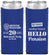 Custom Retirement Neoprene Slim Can Coolers - Police Officer | 150013