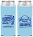Custom Family Reunion Neoprene Slim Can Coolers - Beach Reunite | 160011