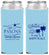 Custom Family Reunion Neoprene Slim Can Coolers - Beach Is My Happy Place | 160016