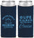 Custom Family Reunion Neoprene Slim Can Coolers - Cruise Nautical | 160022