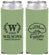 Custom Family Reunion Neoprene Slim Can Coolers - Monogram Tree | 160056