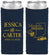 Custom Wedding Neoprene Slim Can Coolers - Indiana | 163