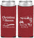 Custom Wedding Neoprene Slim Can Coolers - Iowa | 164