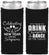 Custom New Years Neoprene Slim Can Coolers - 2027 Drink Dance | 170002