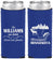 Custom Wedding Neoprene Slim Can Coolers - Minnesota | 172