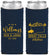Custom Wedding Neoprene Slim Can Coolers - Montana | 175