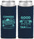 Custom Family Vacation Neoprene Slim Can Coolers - Good Times Tan Lines | 180005