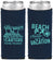 Custom Family Vacation Neoprene Slim Can Coolers - Relax We Are On Vacation | 180006