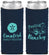 Custom Family Vacation Neoprene Slim Can Coolers - Feeling Beachy | 180009
