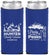 Custom Family Vacation Neoprene Slim Can Coolers - Ski Trip Peaks | 180020