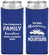 Custom Family Vacation Neoprene Slim Can Coolers - Mountains | 180021