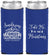 Custom Family Vacation Neoprene Slim Can Coolers - Ski Trip Peaks | 180023