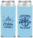 Custom Family Vacation Neoprene Slim Can Coolers - Nautical Cruise | 180031