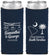 Custom Wedding Neoprene Slim Can Coolers - South Carolina | 189
