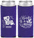 Custom Mardi Gras Neoprene Slim Can Coolers - Beads And Bling | 190002