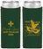 Custom Mardi Gras Neoprene Slim Can Coolers - Fleur De Lis Carnaval | 190011