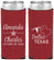 Custom Wedding Neoprene Slim Can Coolers - Texas | 192