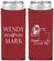 Custom Wedding Neoprene Slim Can Coolers - Utah | 193