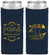 Custom Wedding Neoprene Slim Can Coolers - Vermont | 194