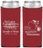 Custom Wedding Neoprene Slim Can Coolers - Wisconsin | 198