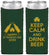 Custom St Patricks Day Neoprene Slim Can Coolers - Clover Irish | 200005