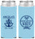 Custom Birthday Neoprene Slim Can Coolers - 30th Nautical | 20010