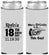 Custom Birthday Neoprene Slim Can Coolers - 18th | 20046