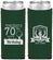 Custom Birthday Neoprene Slim Can Coolers - 70th Golf | 20061