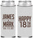 Custom Birthday Neoprene Slim Can Coolers - 18th | 20074