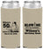 Custom Birthday Neoprene Slim Can Coolers - 50th | 20085