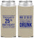 Custom Birthday Neoprene Slim Can Coolers - 25th | 20094
