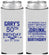 Custom Birthday Neoprene Slim Can Coolers - 50th | 20095