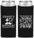 Custom Birthday Neoprene Slim Can Coolers - 40th | 20130