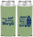 Custom Birthday Neoprene Slim Can Coolers - 30th Hawaii | 20136