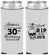 Custom Birthday Neoprene Slim Can Coolers - 30th Rip 20 | 20140