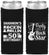 Custom Birthday Neoprene Slim Can Coolers - 50th Rock Star | 20173