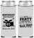 Custom Birthday Neoprene Slim Can Coolers - 65th Rock Star | 20175